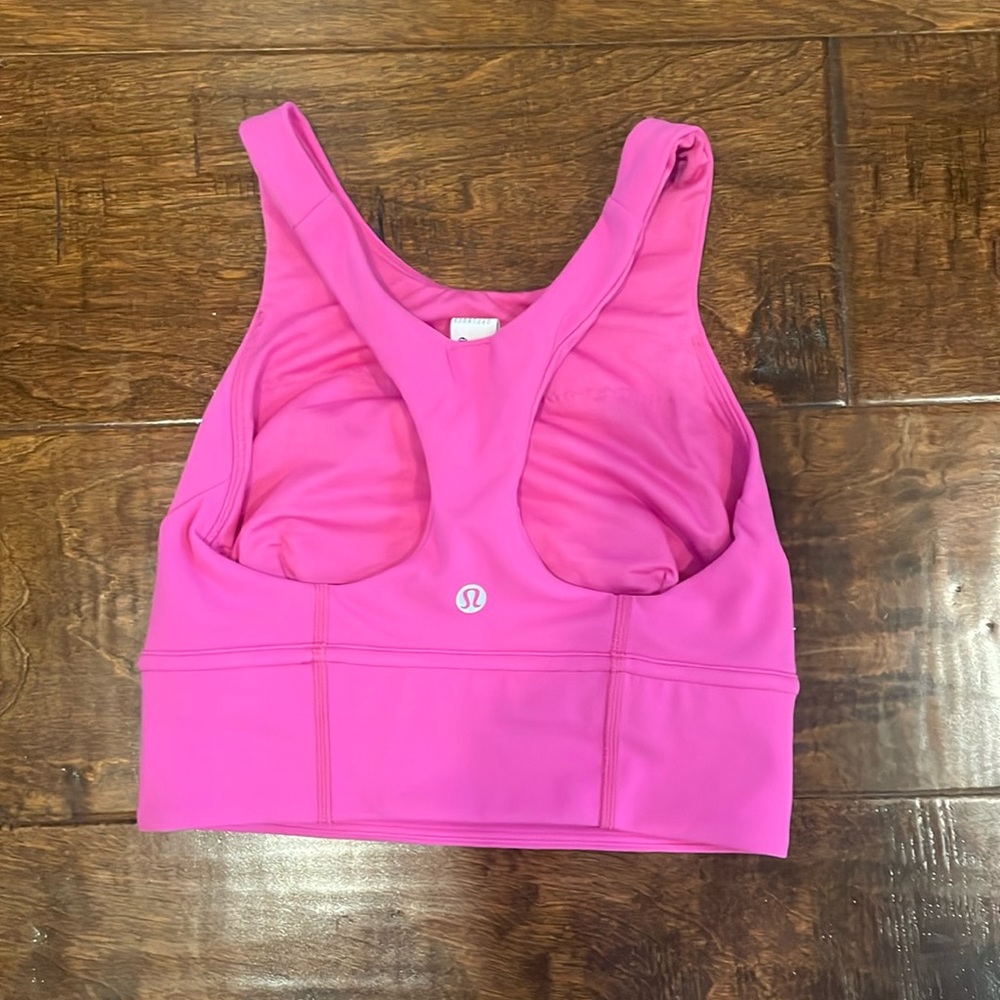 Lululemon Athletica Wunder Train High Neck Longline Bra size 2